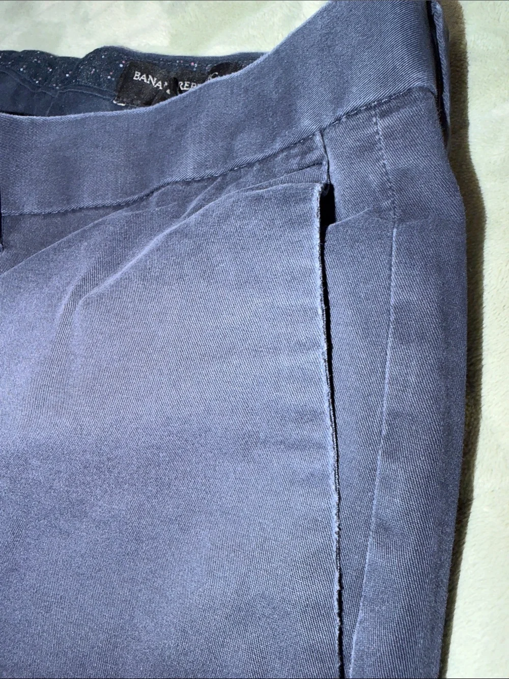 Banana Republic Men's Navy Chinos